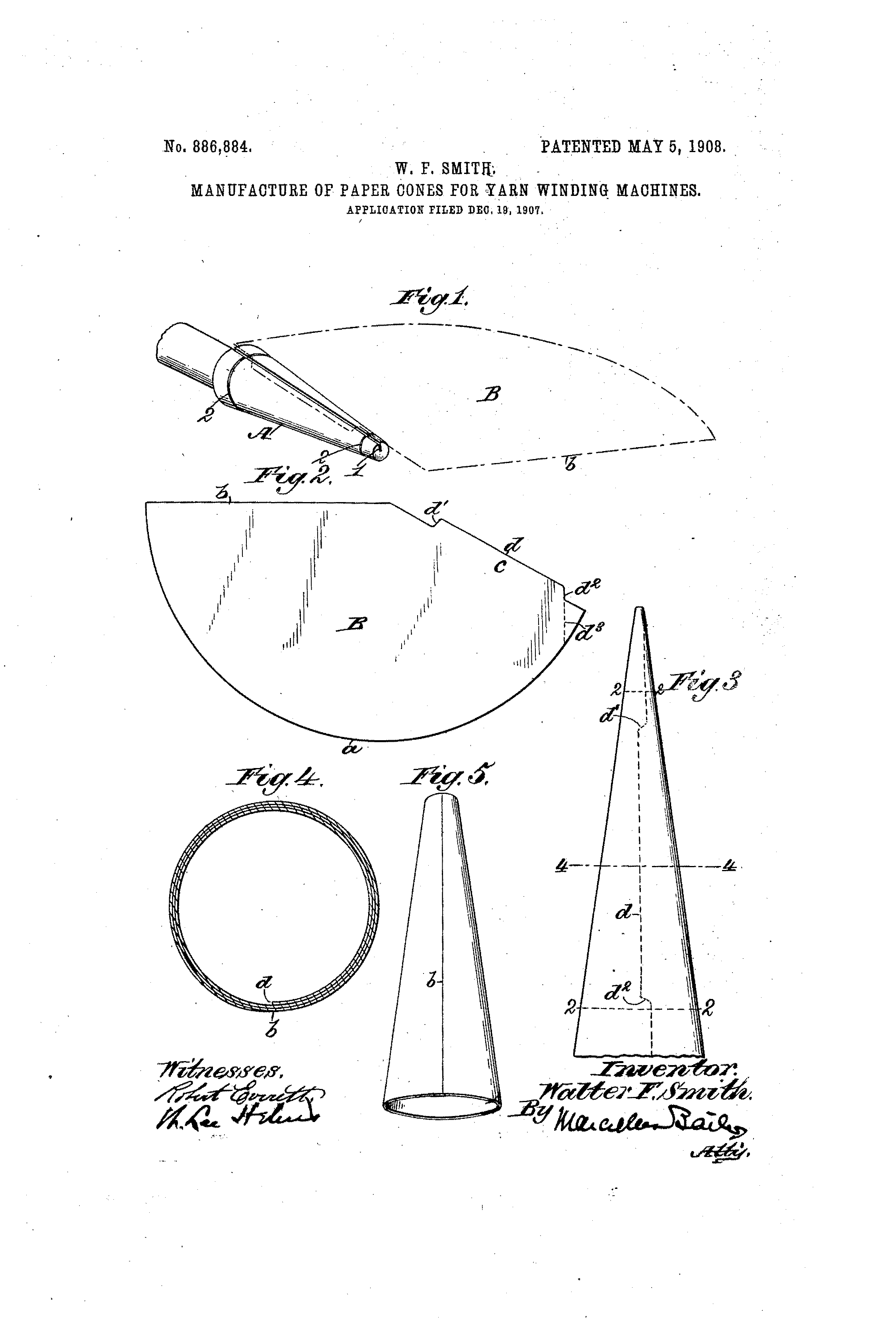 Sonoco's first patent