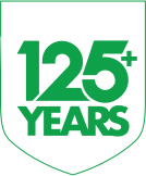 125+ year badge