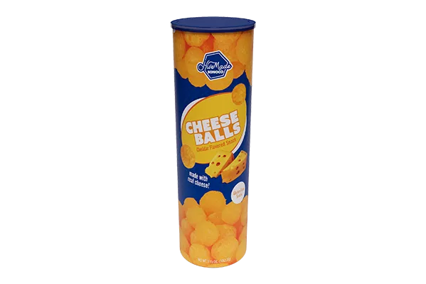 All Paper Container Cheese Balls