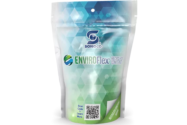 EnviroFlex Recycled Content pouch